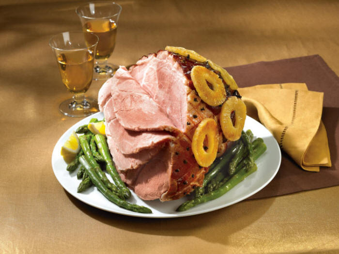 Sliced Holiday Ham